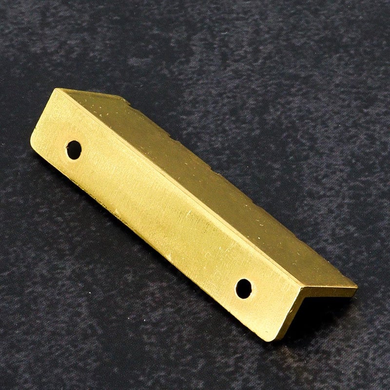 Domofa Metal Guitar Nut Slotted Nut for Lap Steel Guitar or Acoustic Guitar Replacement Parts (Gold) - Image 5